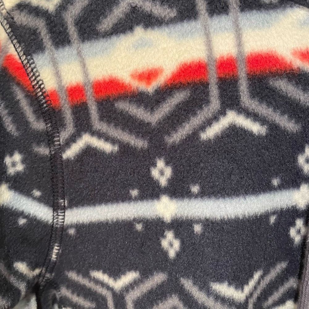 Abercrombie & Fitch Pullover Womens XS Fjord Blue Sherpa Fleece Lined Hood - Picture 7 of 7